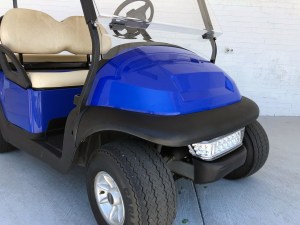 Tidewater Carts Golf Carts Blue Double Take Lowered Club Car 03